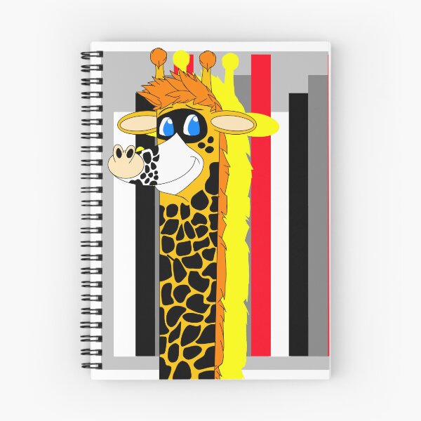 Item preview, Furry Giraffe/Stripes designed and sold by Adam Hernán.