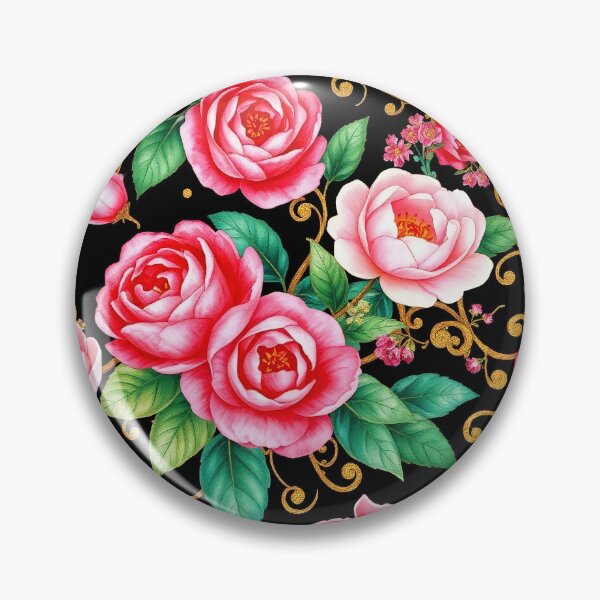 Artikelvorschau, Opulente florale Eleganz entworfen und verkauft von DollyWonderland.