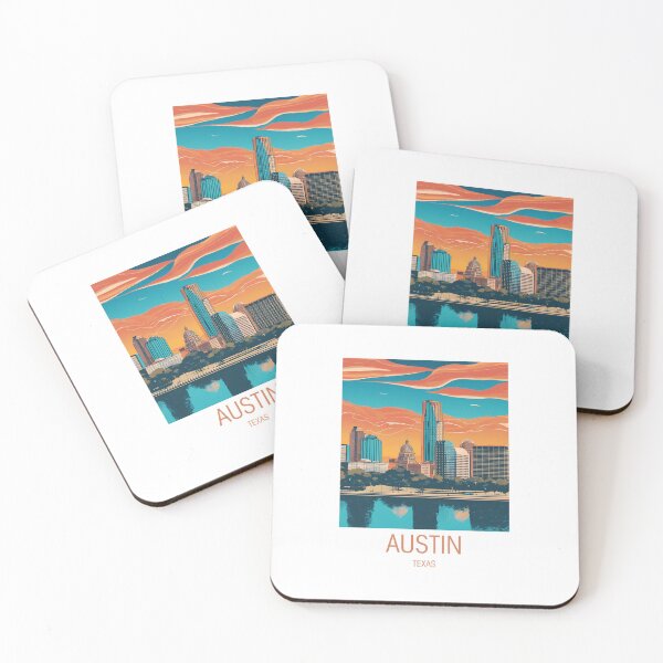 Artikelvorschau, Austin Skyline entworfen und verkauft von Michelle Herbert.
