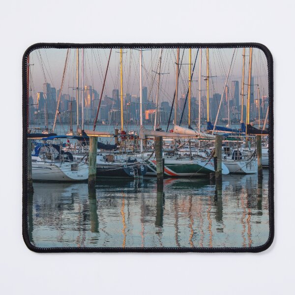 Item preview, Williamstown Sunrise with Boat Detail, Melbourne designed and sold by Kate Powick.
