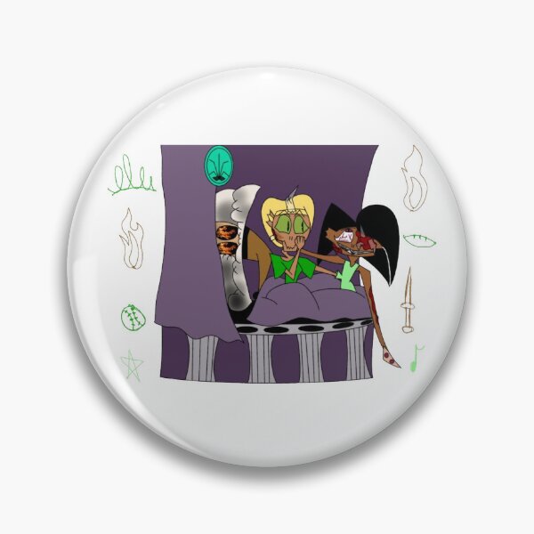 Item preview, Hellish Sleepover with Leiko, Vin, and Molly designed and sold by InfernoAcademy.