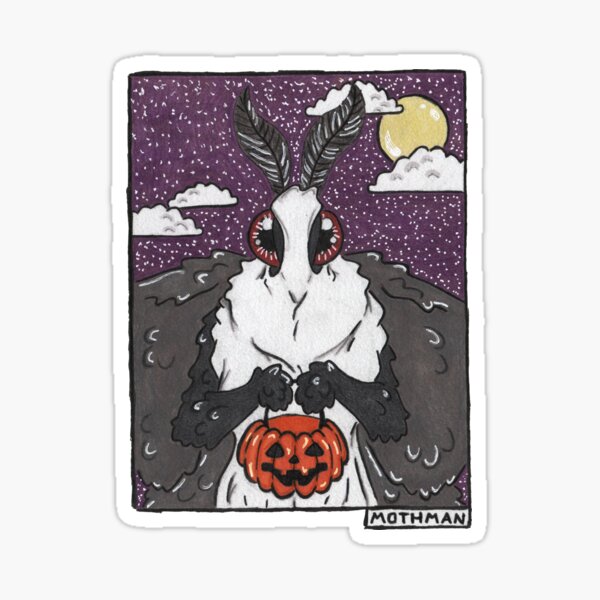 Item preview, Mothman - Imaginary Friends - Cryptids designed and sold by NincompooX3.