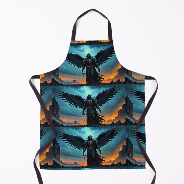 Item preview, Black Winged Angel designed and sold by Earth Nature Creations.