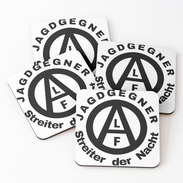 Artikelvorschau, ALF Jagdgegner Animal Liberation Front  entworfen und verkauft von VEGANIMAL Shop.