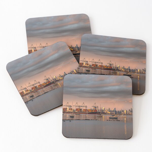 Item preview, Sunset over Melbourne, Williamstown designed and sold by Kate Powick.