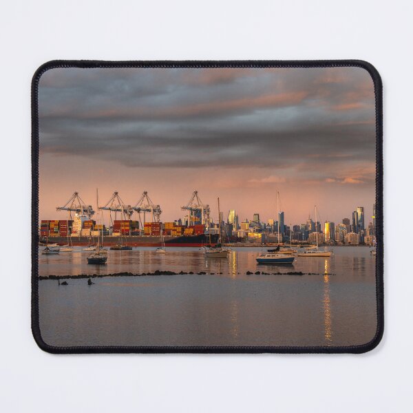 Item preview, Sunset over Melbourne, Williamstown designed and sold by Kate Powick.