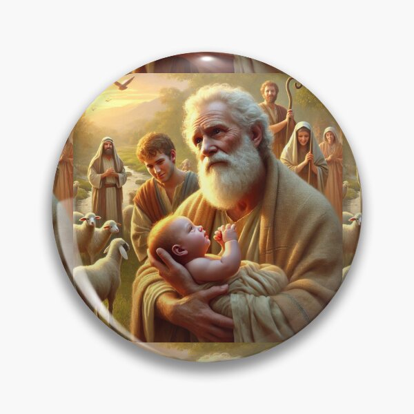 Item preview, "And Seth Lived an Hundred and Five Years, and Begat Enos" – The Birth of Enos Verse: Genesis 5:6 (KJV) designed and sold by Meta2Physical.