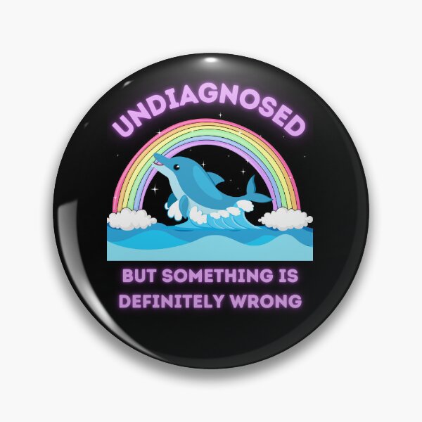 Item preview, Undiagnosed Dolphin Rainbow: for Dark Colors designed and sold by LongHaulHumor.