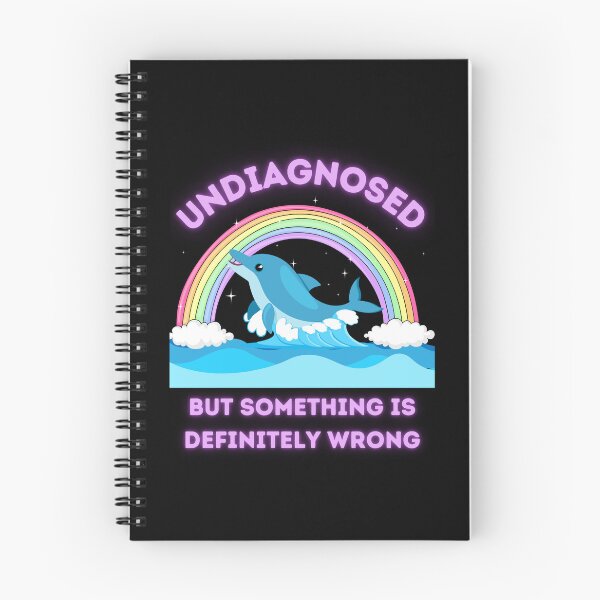 Item preview, Undiagnosed Dolphin Rainbow: for Dark Colors designed and sold by LongHaulHumor.