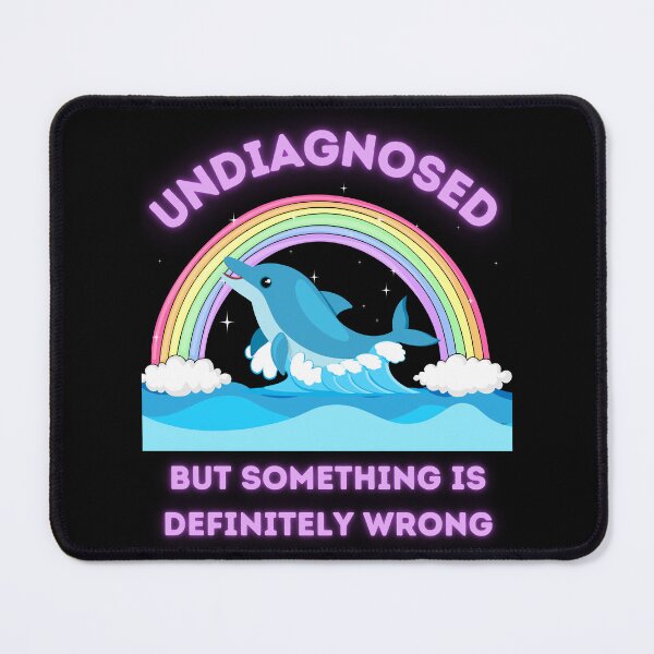 Item preview, Undiagnosed Dolphin Rainbow: for Dark Colors designed and sold by LongHaulHumor.