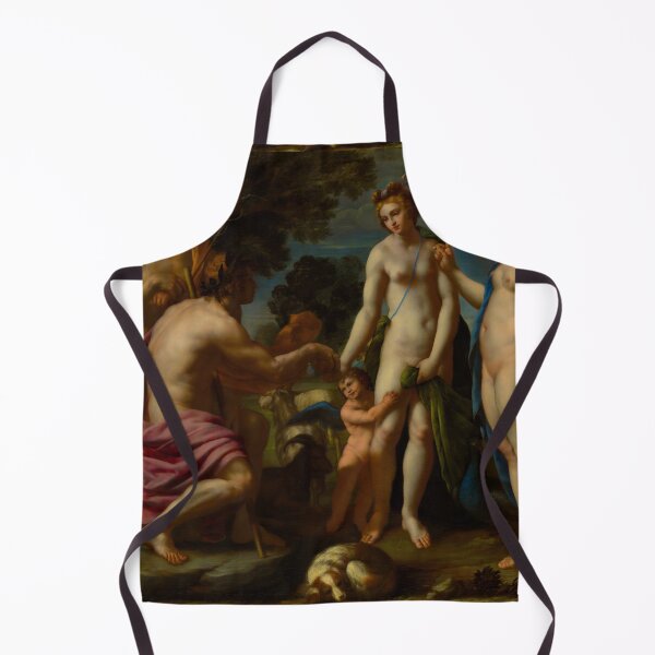 Item preview, Mythological Intrigue: Judgment of Paris by Alessandro Turchi, 1640 - Italian Classic Art designed and sold by HistoryOnWalls.