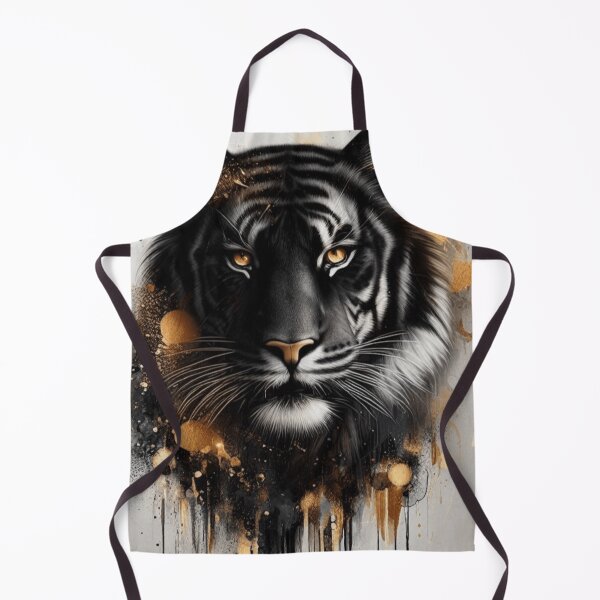 Item preview, "The Golden Gaze"  Majestic Black Tiger. designed and sold by JayLuvCreations.