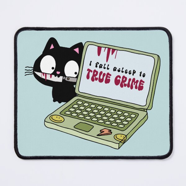 Item preview, I fall asleep to true crime designed and sold by FatBirdie.