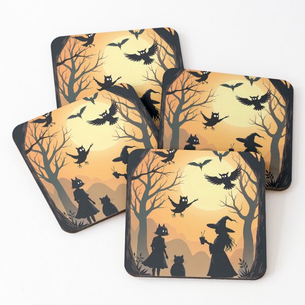 Item preview, Spooky Forest | Haunted Forest Art | Creepy Woodland Design | Halloween Forest Vibes designed and sold by PaintedPixels01.