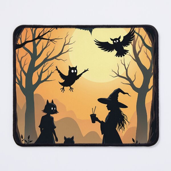 Item preview, Spooky Forest | Haunted Forest Art | Creepy Woodland Design | Halloween Forest Vibes designed and sold by PaintedPixels01.