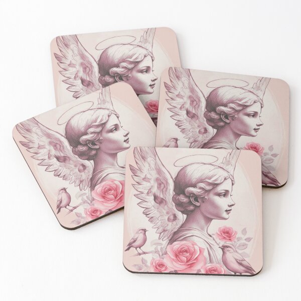 Item preview, Ethereal Angel Art, Celestial & Nature-Inspired Design designed and sold by Cadsdiva.