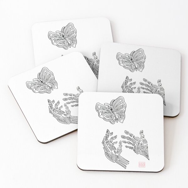 Item preview, Interesting Line Butterfly Design designed and sold by NylusWillArt.