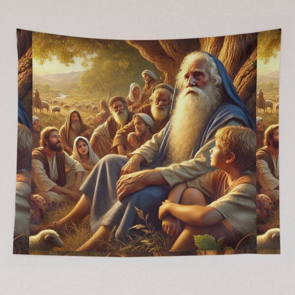 Item preview, "And All the Days of Seth Were Nine Hundred and Twelve Years, and He Died" – The Passing of Seth Verse: Genesis 5:8 (KJV) designed and sold by Meta2Physical.