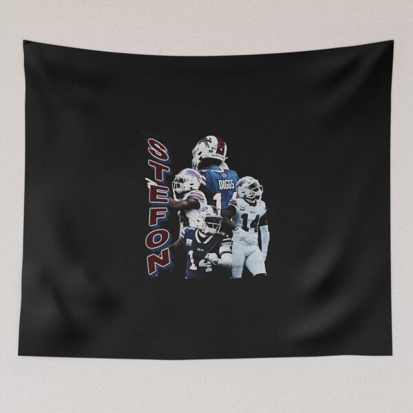 Item preview, Stefon Diggs Vintage Collage designed and sold by Masonixem.
