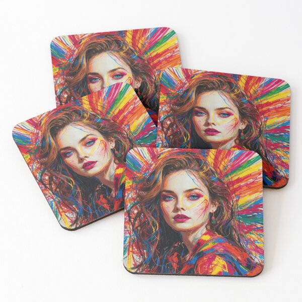 Item preview, Girl colors designed and sold by Artistic canvas store.