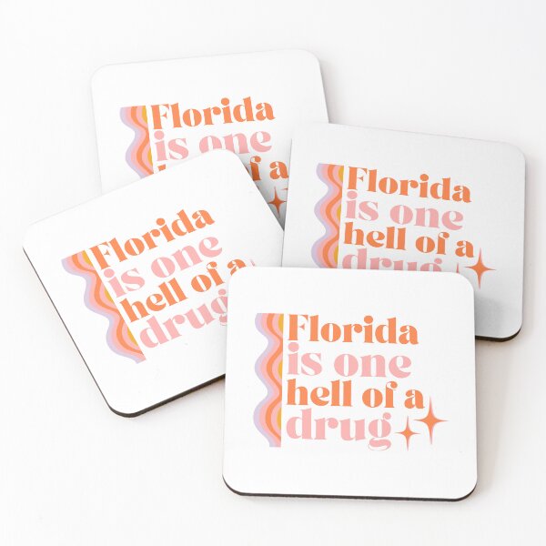 Item preview, Florida Is One a Hell of a Drug designed and sold by DarkSideHustle.