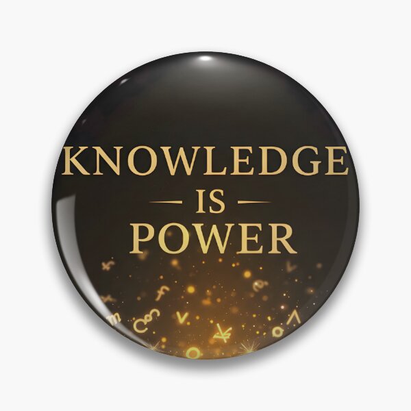 Item preview, Knowledge Is Power designed and sold by RUMOOROZ.