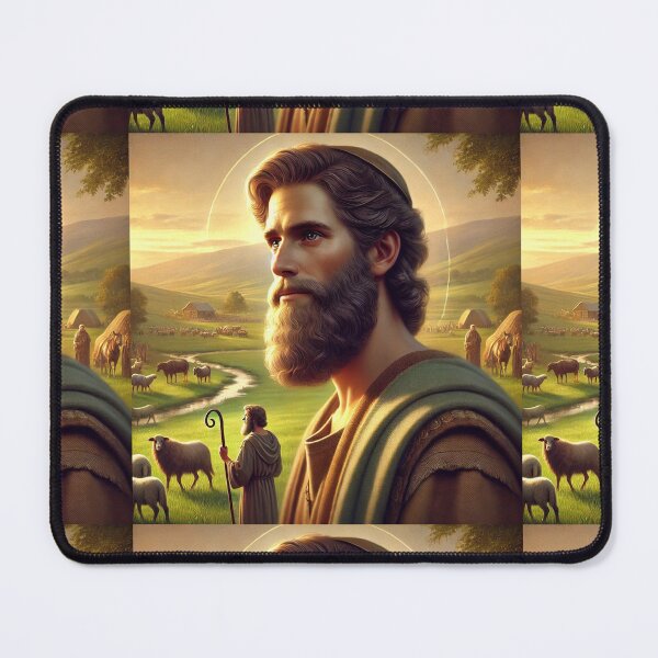 Item preview, "And Enos Lived Ninety Years, and Begat Cainan" – The Lineage Continues Verse: Genesis 5:9 (KJV) designed and sold by Meta2Physical.