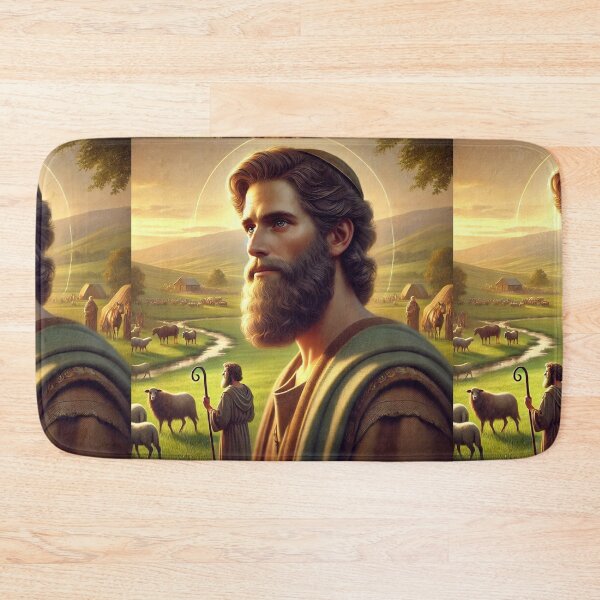 Item preview, "And Enos Lived Ninety Years, and Begat Cainan" – The Lineage Continues Verse: Genesis 5:9 (KJV) designed and sold by Meta2Physical.