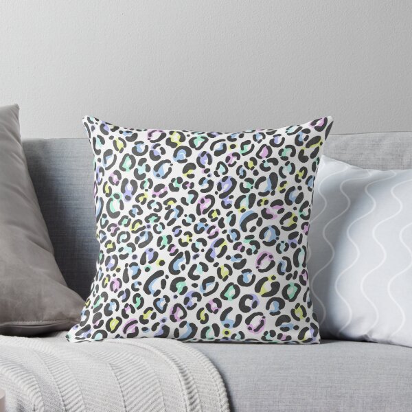 Item preview, Colorful rainbow leopard print  designed and sold by Fox Swell Media.