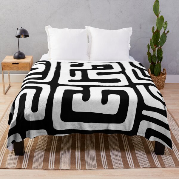 Item preview, African Mudcloth Pattern – Traditional Bohemian Textile Design designed and sold by Timegraf.