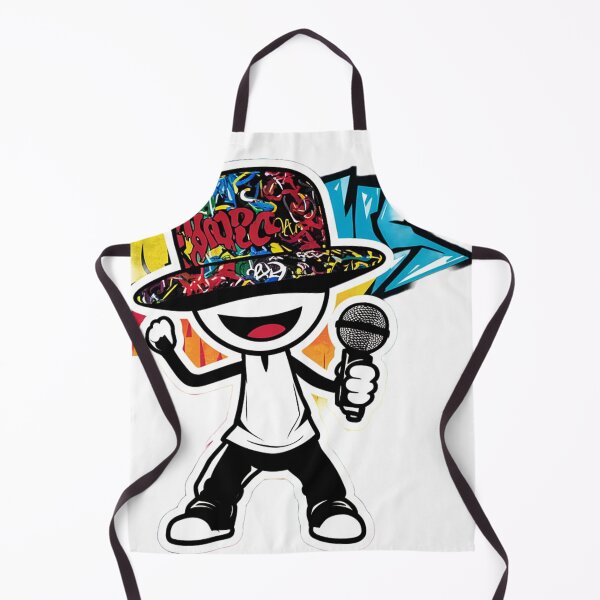 Item preview, HIP Hop Artist Rapper With Mic designed and sold by SteezeeStore.