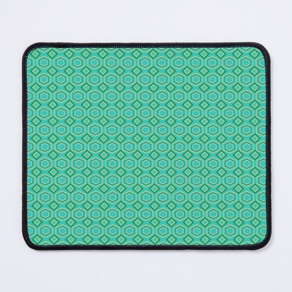 Item preview, Green Hexagonal Geometric Pattern designed and sold by ANGOON7455.