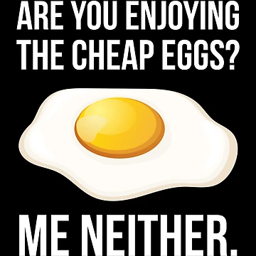 Artwork thumbnail, Cheap eggs by Rachel the Artist