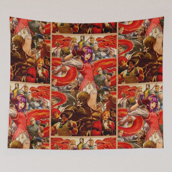 Item preview, Athena Asamia Arcade Retro King of Fighters Gaming Art designed and sold by Back2Collage.
