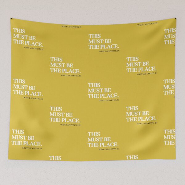 Item preview, This Must Be The Place West Lafayette Indiana  designed and sold by Stickers by @molllyclare.