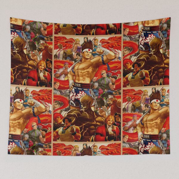 Item preview, Joe Higashi Arcade Retro King of Fighters Gaming Art designed and sold by Back2Collage.