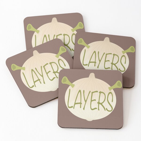 Item preview, “Layers” - Shrek Onion designed and sold by Drop-Dead Lawrence.