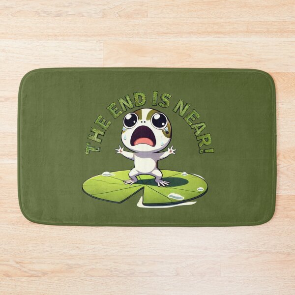 Item preview, Dramatic Frog "The End is Near! designed and sold by Raha-Art .