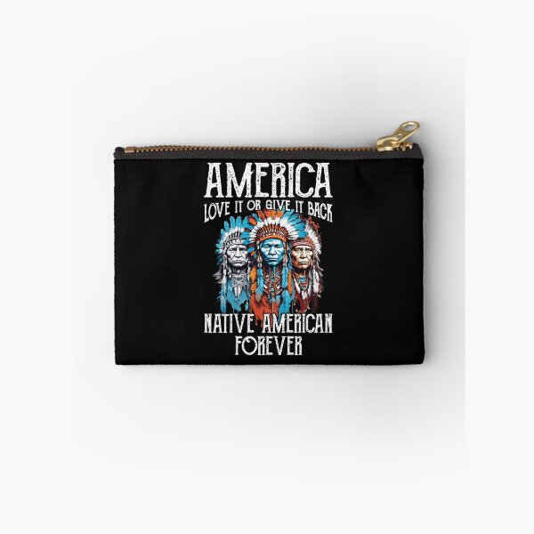 Item preview, America Love It Or Give It Back Native American Heritage Month designed and sold by Dressed For  Duty.