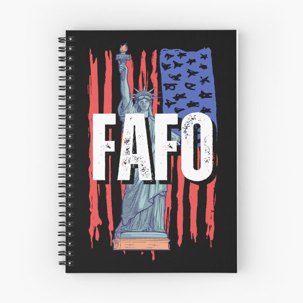 Item preview, FAFO Liberty designed and sold by NoSpecialShop.