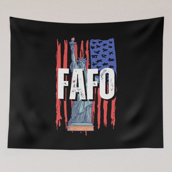 Item preview, FAFO Liberty designed and sold by NoSpecialShop.