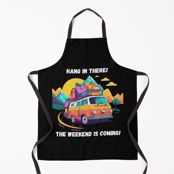 Item preview, Hang In There Weekend Is Coming Camper Traveler designed and sold by Dressed For Duty.