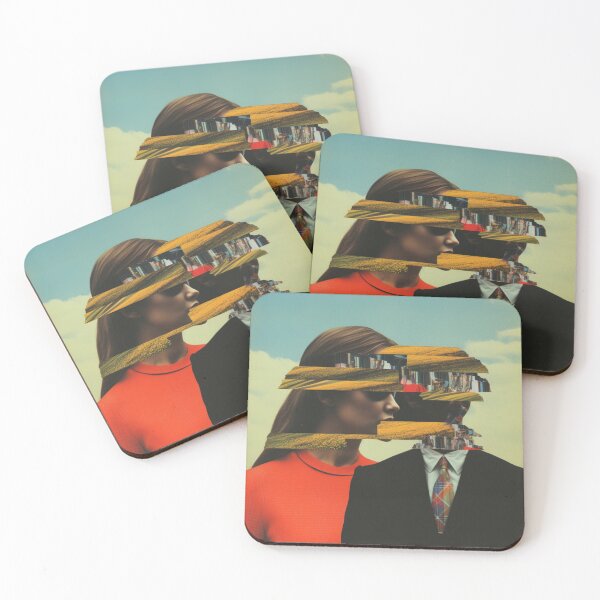 Item preview, Surreal couple collage designed and sold by MendaciousMina.