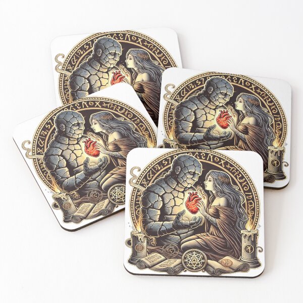 Item preview, The Heart of the Golem designed and sold by AlexHorrorWorld.