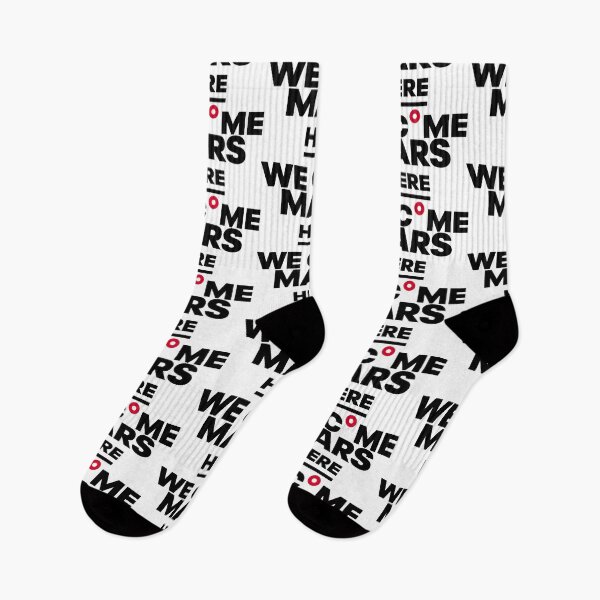 Item preview, "Mars Here We Come: Mars Mission, Space Travel Adventure for Space Lovers – Astronaut, Red Planet, Sci-Fi, Rocket Launch, and Galactic Exploration!" designed and sold by artworkathome.
