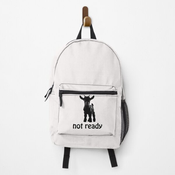 Item preview, Severance Goat Not Ready black designed and sold by Karen Simon.