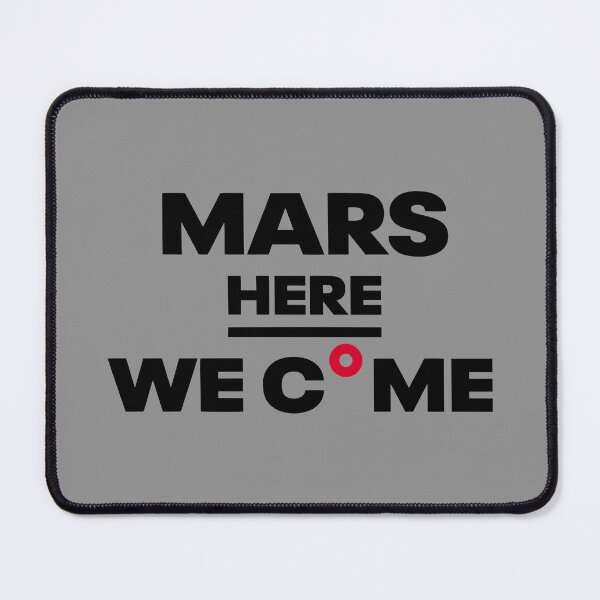 Item preview, "Mars Here We Come: Mars Mission, Space Travel Adventure for Space Lovers – Astronaut, Red Planet, Sci-Fi, Rocket Launch, and Galactic Exploration!" designed and sold by artworkathome.