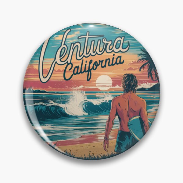 Item preview, Ventura, California - Coastal Sunset Vibes designed and sold by CircinusStore.
