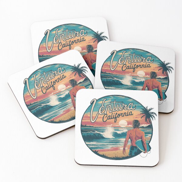 Item preview, Ventura, California - Coastal Sunset Vibes designed and sold by CircinusStore.