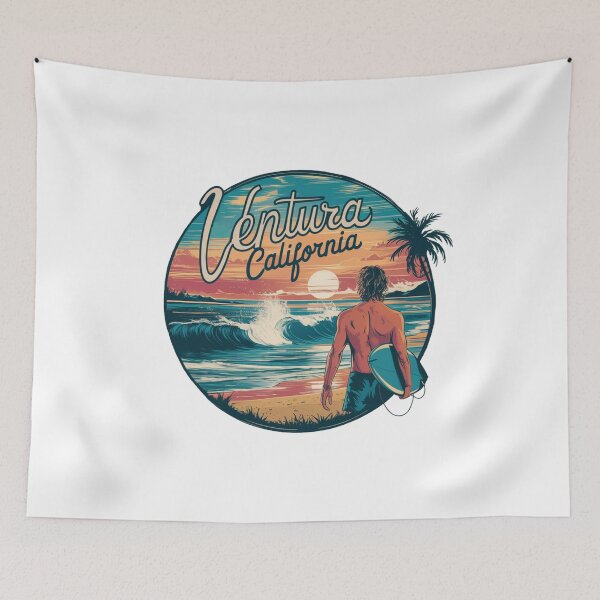 Item preview, Ventura, California - Coastal Sunset Vibes designed and sold by CircinusStore.